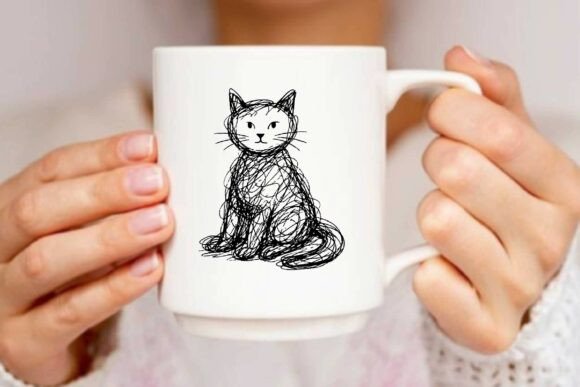 Free Cat Clipart Vector Design